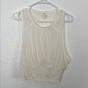 FP Movement by Free People Cream Tank Top